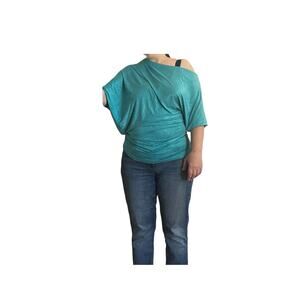 HAK One Shoulder Off Shoulder Shirt Top